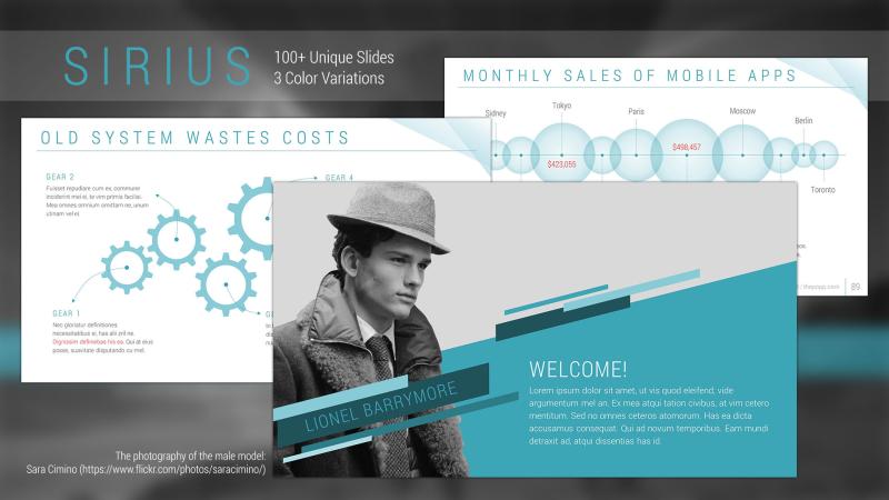 6 Template Powerpoint Gratis / Free