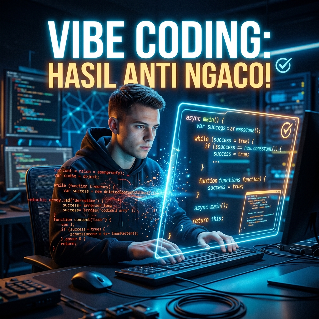 Prompt Engineering Vibe Coding: Cara Ngomong ke AI Biar Hasil Ngoding Nggak Ngaco (Part 3/10)