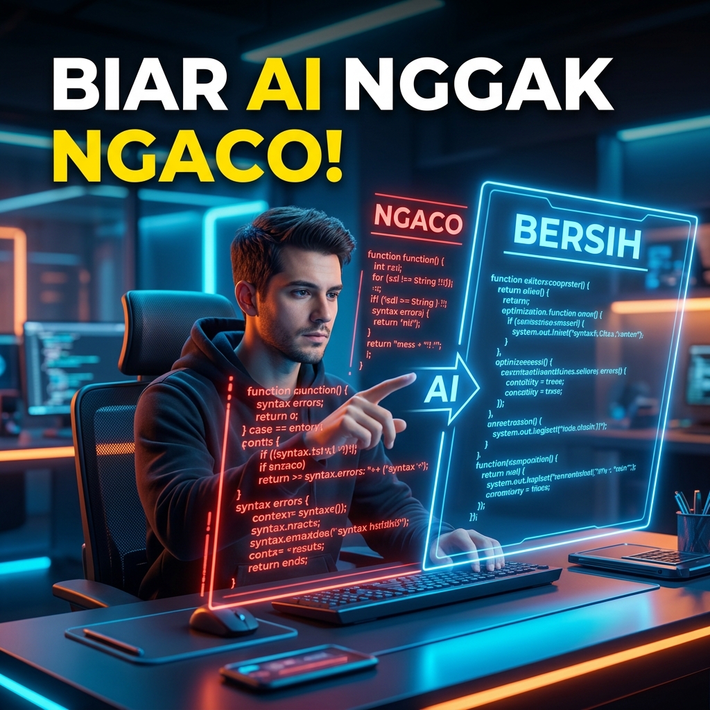 Prompt Engineering Buat Vibe Coding: Cara Ngomong ke AI Biar Hasilnya Nggak Ngaco (Part 3/10)